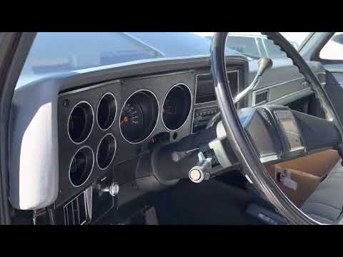 1986 Chevrolet K10 Finished. New interior, Dakota Digital gauges!