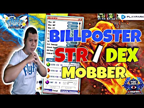 FLYFF UNIVERSE BILLPOSTER STR/DEX BUILD MOBBER #FWC2024