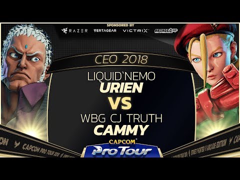 Liquid`Nemo (Urien) vs WBG CJ Truth (Cammy) - CEO 2018 - Pools - CPT 2018