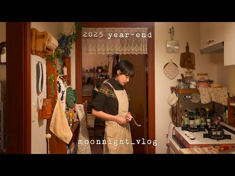 A Warm Year-End at Home🥘 Cabbage Steak & Pumpkin Soup | New Year Diary, Tasha Tudor Exhibition