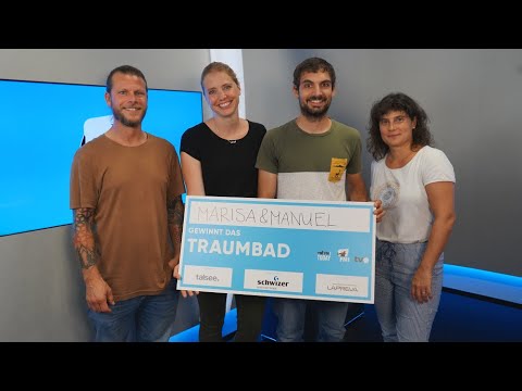 Dieses Paar gewinnt das FM1 Traumbad im Wert von 70'000 Franken