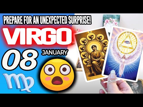 Virgo ♍😲PREPARE FOR AN UNEXPECTED SURPRISE❗🎁 horoscope for today JANUARY 8 2026 ♍ #virgo tarot