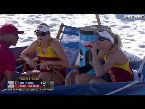 #3 Pepperdine vs #2 USC Court 5 Pair 5 (NCAA Beach Volleyball Team Championships) (May 6th 2016)