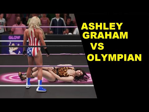 GLOW 1985 Ashley Graham vs Olympian