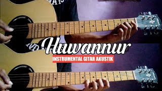 Download lagu HUWANNUR Instrumental Guitar Acoustic   Lyrics mp3