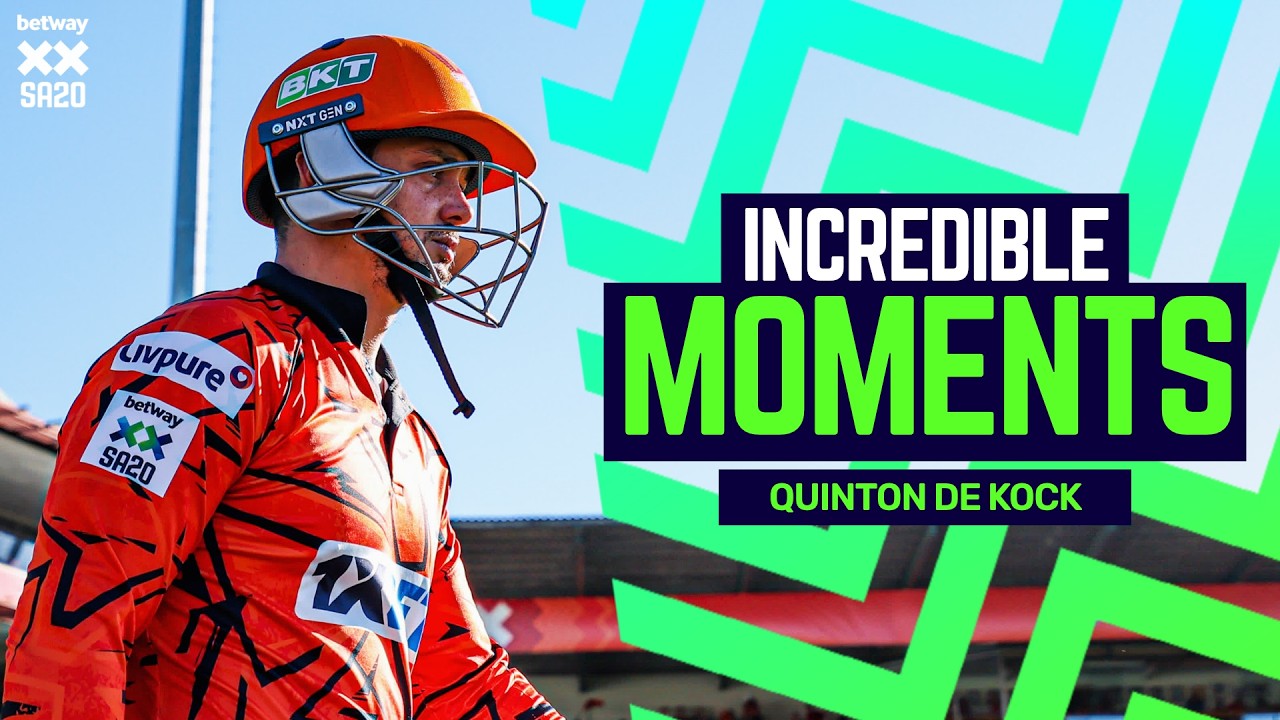 Retained! SEC's Quinton de Kock showing why he was the League's MVP in Season 4