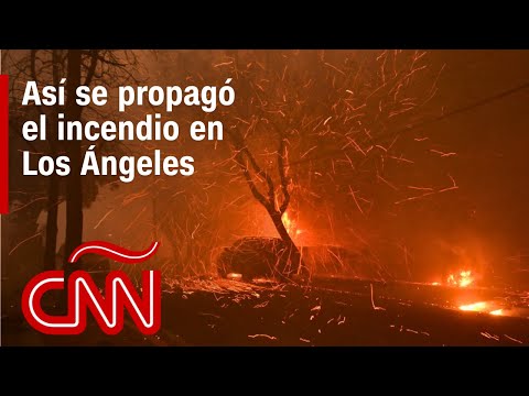 Imágenes satelitales revelan la rápida expansión del devastador incendio en California