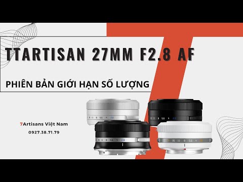 TTArtisan AF 27mm F2.8 White Limited Edition