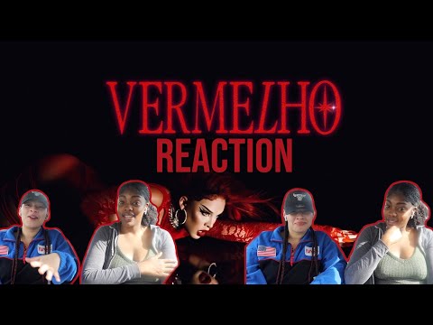GLORIA GROOVE - VERMELHO (CLIPE OFICIAL) REACTION