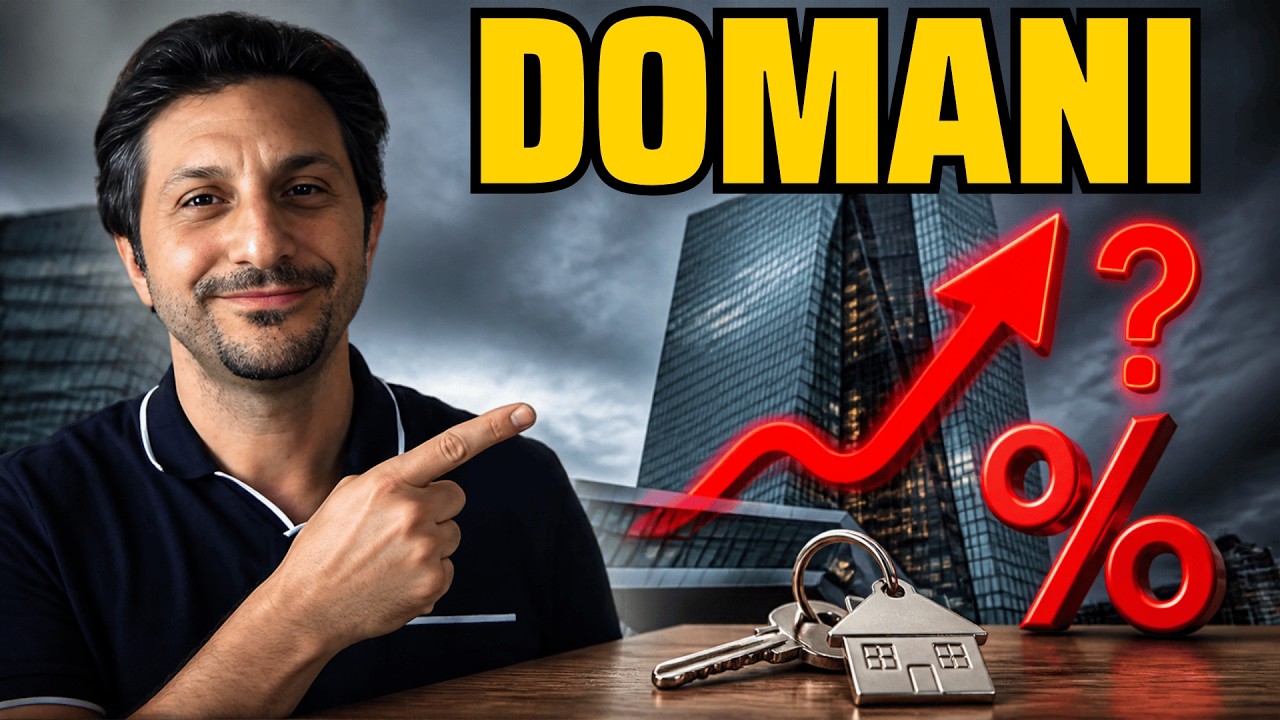 Domani la BCE decide: la vostra rata conta meno di quanto pensate