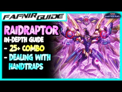 MASTER DUEL | RAIDRAPTOR - FULL IN-DEPTH GUIDE TO MASTER RAIDRAPTOR !