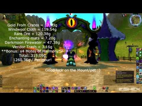 Any Level Can Make 1,300g+ Per Hour/31,000g+ Per day in Mists of Pandaria 5.3 Darkmoon Faire