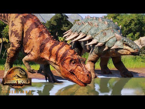 MINI NUBLAR Ep 13: Camp Cretaceous Watering Hole | Jurassic World Evolution 2 Park Build