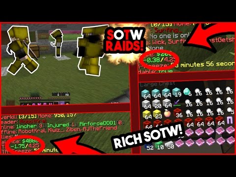 SOTW INVIS RAIDING (2+ FACTIONS RAIDABLE & 1 DTR) w/ Apexay & Zigy - SerpentPvP [1]