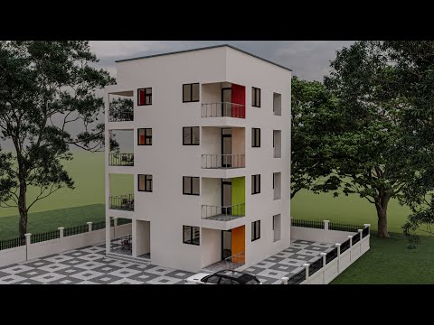 Two Bedroom Residential Apartment Design | Contact 0505814023 | EP 29 #design  #architecture