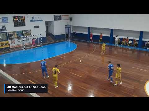 AD Modicus 𝟰-𝟯 CS São João (Seniores, 2ª Fase CN II Divisão FPF)