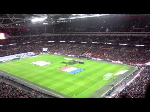 'La Marseillaise' / England - France at Wembley 17-11-2015
