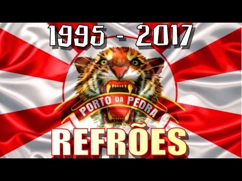 Todos os refrões da Porto da Pedra. 1995 até 2017