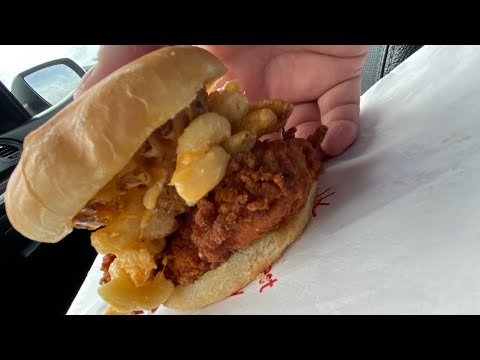 Build THE ULTIMATE CHIK FIL A sandwich - #shorts