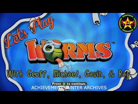 OVER 4 HOURS OF THE CLASSIC ACHIEVEMENT HUNTER CREW PLAYING WORMS! (GREATEST MOMENTS)