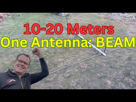 10-20 Meters, One Antenna: BEAM #hf #hamradio #pota #antenna