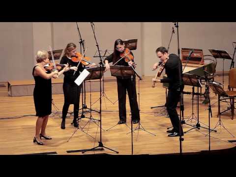 Telemann - Concerto for 4 Violins in G major TWV 40:201 - #CroBaroque