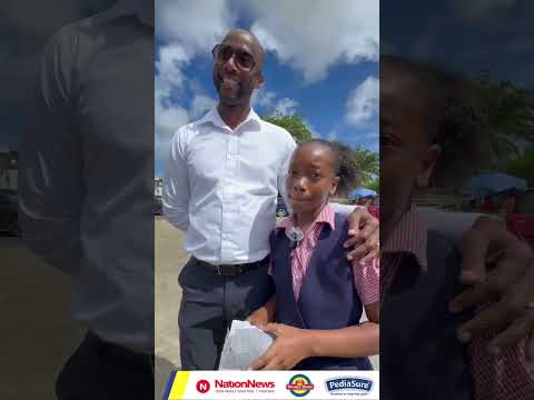 Nation Update Common Entrance results Amaya Skye Walters of Charles F. Broome Primary School