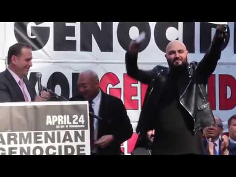 Elie Berberian '' Horovel'' ''Hayer jan'' ''Getashen'' New York Times Square