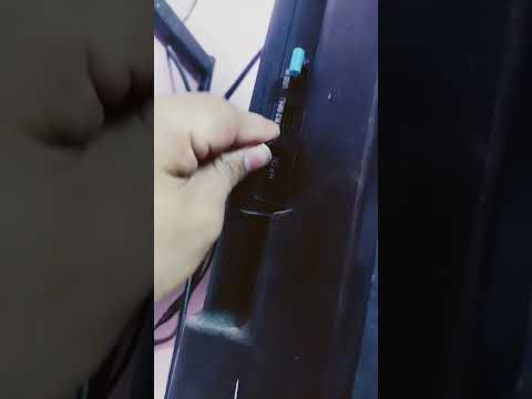 How to connect AUX capable to TV #youtubeshorts #shorts