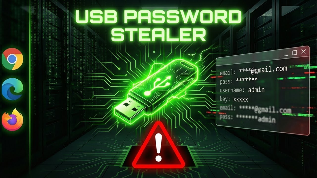 This USB Trick Steals All Your Saved Passwords – Here's How to Stop It
