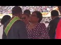Mujuru Congradulating Munangagwa