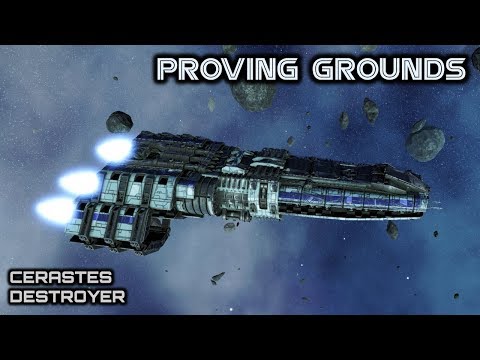 Battlestar Galactica: Cerastes Class Destroyer - Deadlock Proving Grounds - Spacedock