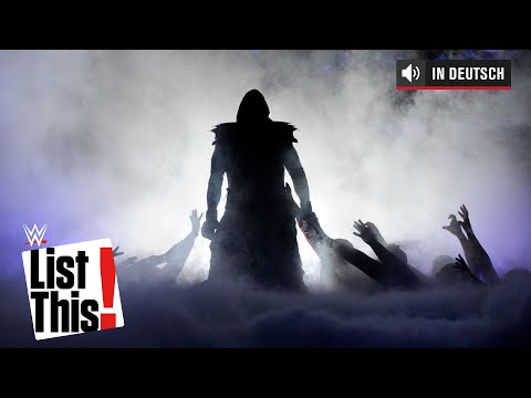 5 Rekorde, die der Undertaker hält - WWE List This! (DEUTSCH)