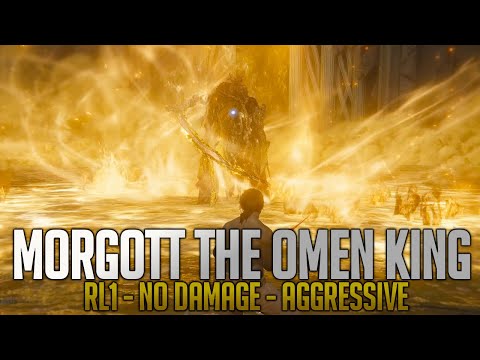 Morgott, the Omen King (extremely aggressive, no upgrades, level 1, no hits taken)