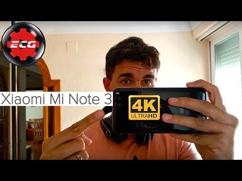 Xiaomi Mi Note 3 grabación a 4K