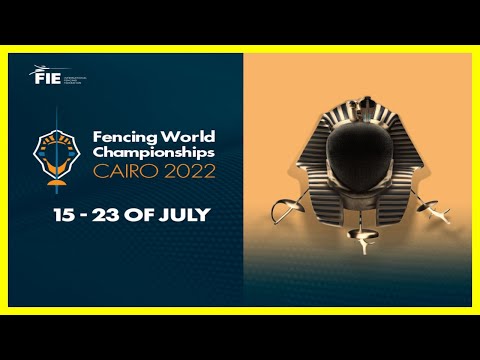 Cairo 2022 FENCING WORLD CHAMPIONSHIPS - DAY01 Piste Yellow
