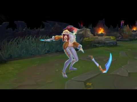 3D MODEL Prestige K/DA Akali Skin Spotlight - League of Legends