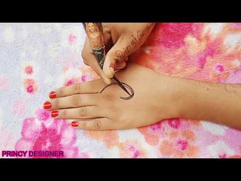 Simple and actractive mehandi design || Princy Designer || By Princy Gangwar
