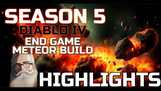 Diablo 4 Meteor Sorcerer Build - with a little rogue action How's My Sorcerer Lookin'? ft. Grandpa