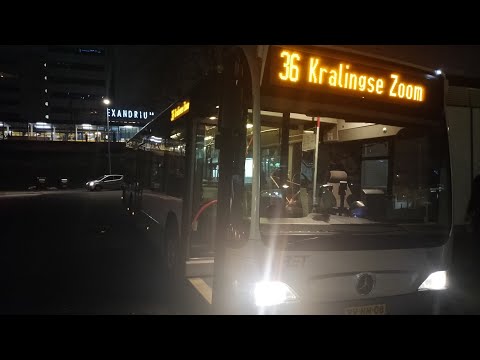 RET cabinerit lijn 36 station Alexander - Kralingse Zoom metro
