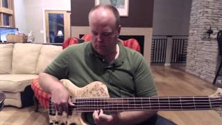 Fibenare Poplar Burl Globe Bass 5-String