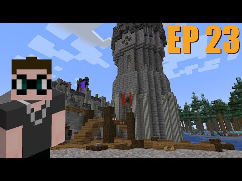 Tower Build - Ep 23 Vault Hunters 1.18 Magic SMP