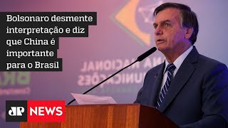 Bolsonaro nega ter se referido à China ao associar Covid-19 a “guerra química”