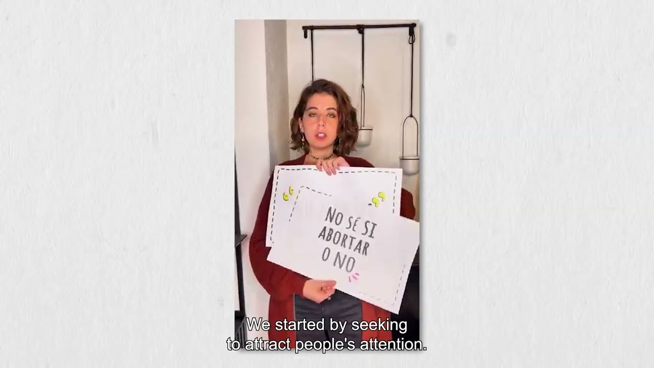 Videocaso: “No sé si abortar o no” | Así funcionó la iniciativa 💚