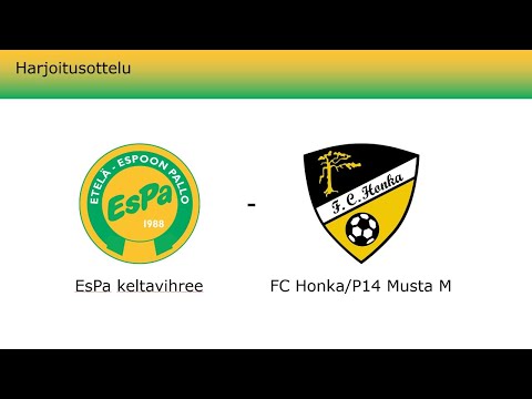 EsPa 2013 keltavihree vs FC Honka/P14 Musta M