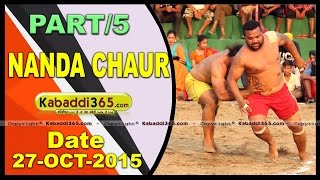 (1) Nanda Chaur (Hoshiarpur) Kabaddi Tournament 27 Oct 2015