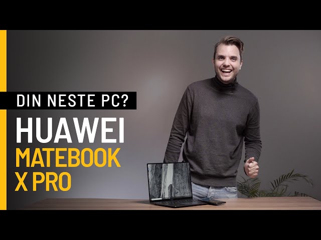 YouTube Video - Huawei Matebook X Pro YT