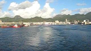 preview picture of video 'Port Louis, Mauritius sail away'