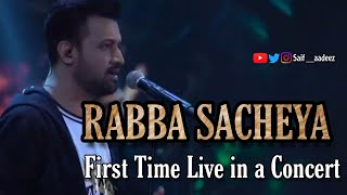Atif Aslam Live singing Rabba Sacheya at a Virtual Concert | Coke Studio