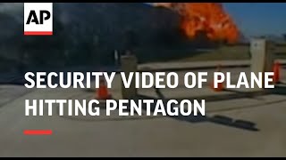 Security video of plane hitting Pentagon released 
